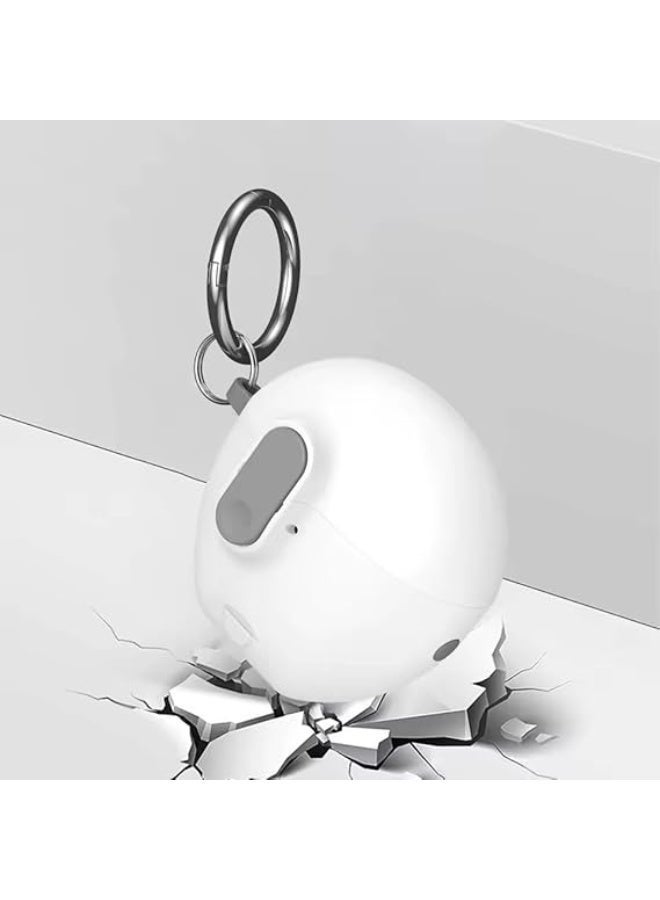 For Huawei FreeBuds 7i Case Silicone Protective Case for Huawei FreeBuds 7i cover with Carabiner Keychain Anti-Lost - Image 3